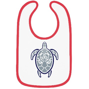 Discover Tribal turtle Bibs