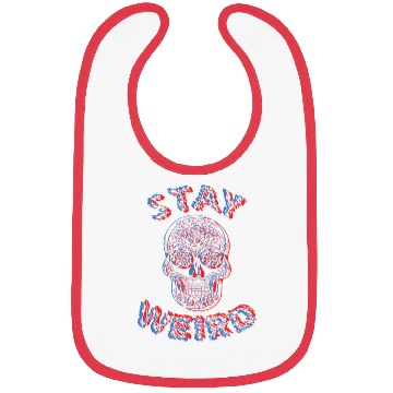 Discover Stay Weird Bibs