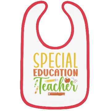 Discover Special Education Teacher Cute Sped Awareness Bibs