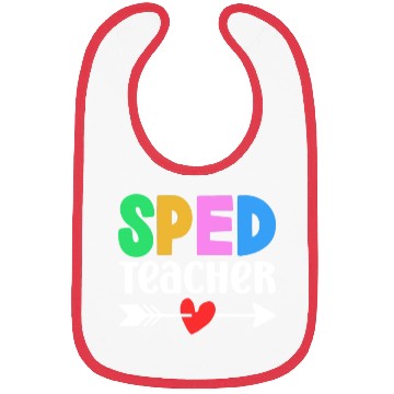 Discover Sped Teacher Special Education Cute Awareness Bibs
