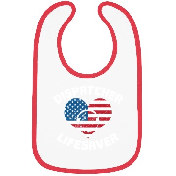 Discover Dispatcher Us Flag Bibs