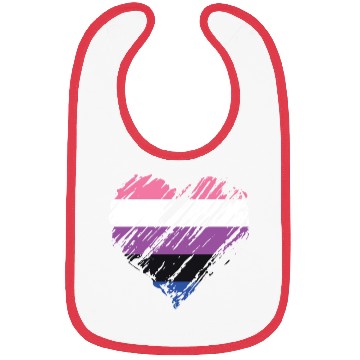 Discover Pride LGBTQ. Statement Bibs