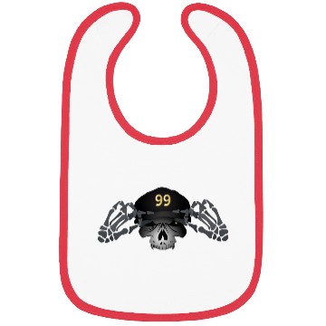 Discover Skull geek 99 Bibs