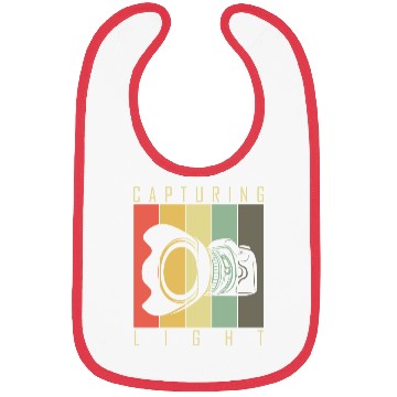 Discover Funny Camera photography quote gift Bibs