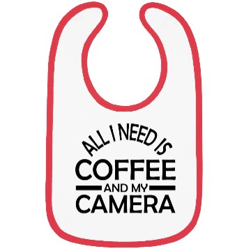 Discover Funny Camera photography quote gift Bibs
