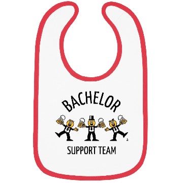 Discover Bachelor Support Team (Caricature / Dance / B) Bibs