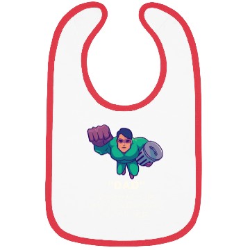 Discover "Dad" Saving the day one mess at a time Bibs