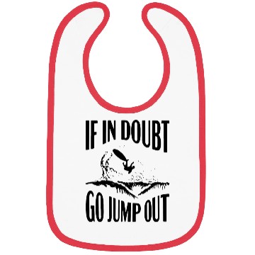 Discover Wave Jump Surf Bibs Typography Design Bibs