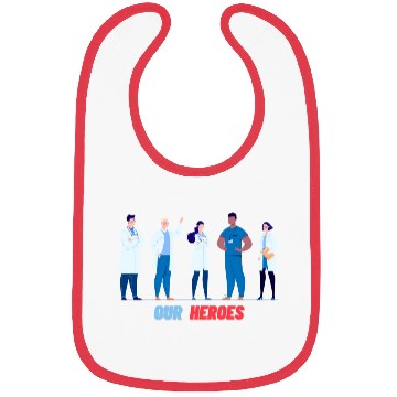Discover Our heroes Bibs