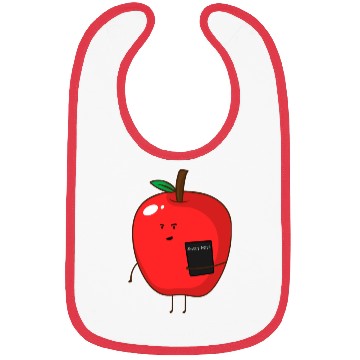 Discover Cute Apple Sweet Note Bibs