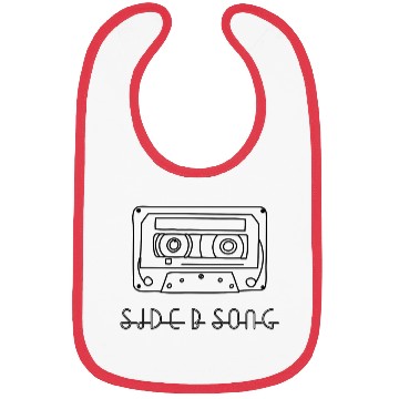 Discover Never forget 90s Cassette Tape Song Gift Bibs