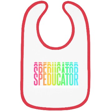 Discover Speducator Sped Special Education Cute Teacher Bibs