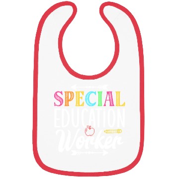 Discover Special Education Worker Sped Teacher Awareness Bibs