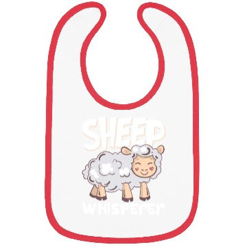 Discover Funny Sheep Barn Farmer Farming Sheep Lover Bibs