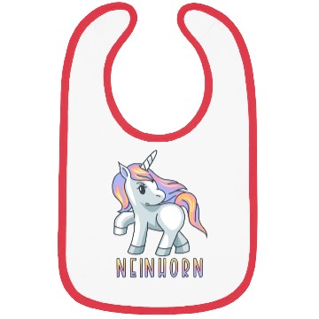 Discover Unicorn Angry Unicorn Bad Mood Bibs