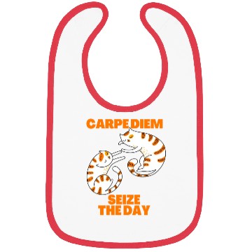 Discover Cats Lover Carpe Diem Seize The Day Bibs