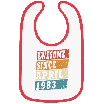 Discover April 1983 Anniversary April 1983 April Bibs