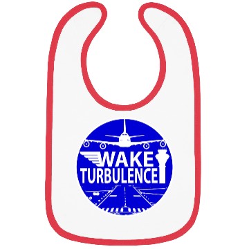 Discover Wake Turbulence Circle Logo Bibs