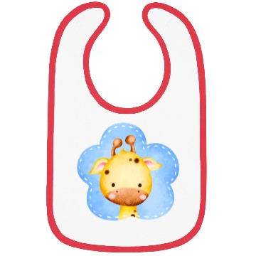 Discover Baby Giraffe Bibs