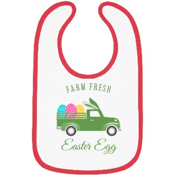 Discover Farm Fresh Easter Day Bibs