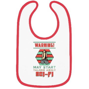 Discover Space Scientist Science Fiction Day Sci-Fi Bibs