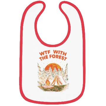 Discover With The Forest Camping Wildlife Camper Outdoor Na Bibs