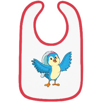 Discover Bird As Bride With Veil Bibs