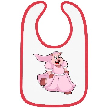 Discover Pig As Bride With Wedding Dress Bibs
