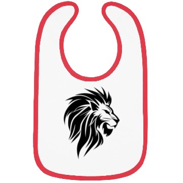 Discover Evil Lion Head Tattoo Style Elegant Mane Bibs