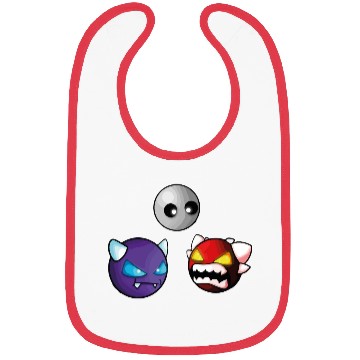 Discover geometry dash insane game Bibs