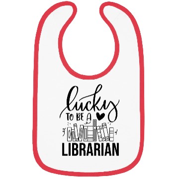 Discover Lucky To Be A Librarian Bibs