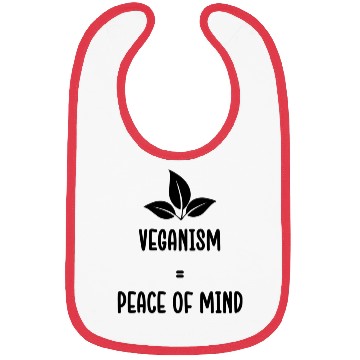 Discover Funny Vegan quote gift Bibs