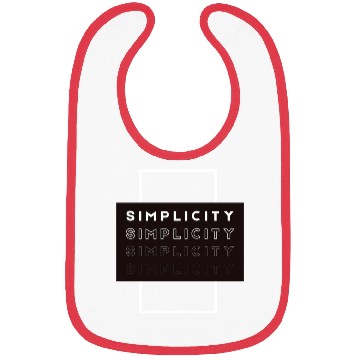 Discover Simplicity Bibs