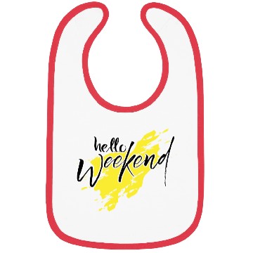 Discover Hello weekend Bibs