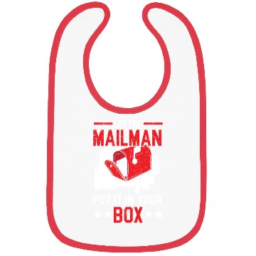 Discover Postal Worker Mail Lady Delivery Mail Escort Bibs