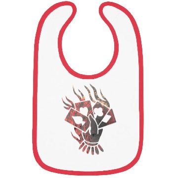 Discover Poker Player Hand Burning Cards Casino Bibs