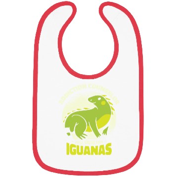 Discover Iguana Lizard Addiction Reptile Iguana Lover Bibs