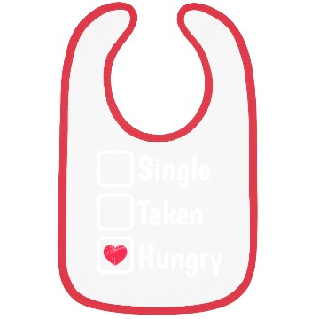 Discover Hungry Single Food Lover Bibs