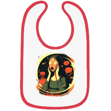Discover Surreal Scream Lisa Bibs