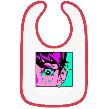 Discover Weekend Anime Binge Club Kawaii Japanese Cute Japa Bibs