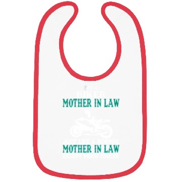Discover I'M A BIKER MOTHER IN LAW Bibs