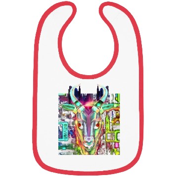 Discover Neon Baphomet Bibs