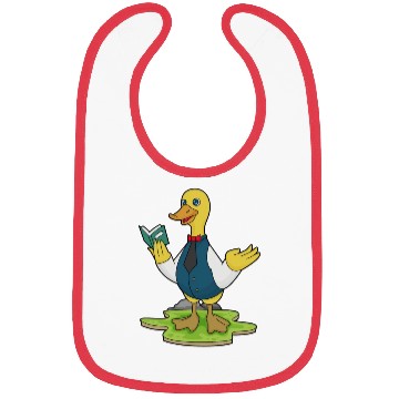 Discover Duck As Teacher With Book Bibs