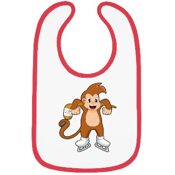 Discover Monkey Ice Hockey Ice Hockey Stick Bibs