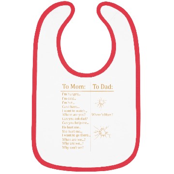 Discover I LOVE YOU MOM Bibs