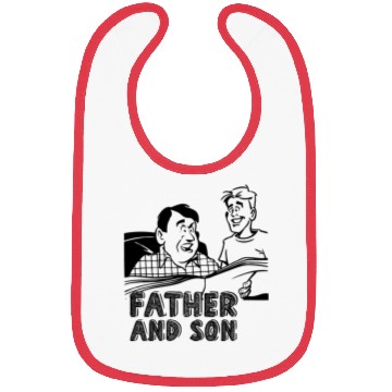 Discover FATHER SON READING PAPER Bibs