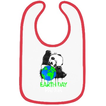 Discover Earth Day Panda Bibs