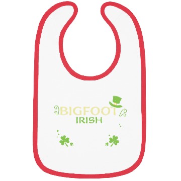 Discover Bigfoot Irish - St. Patrick's Day Bibs