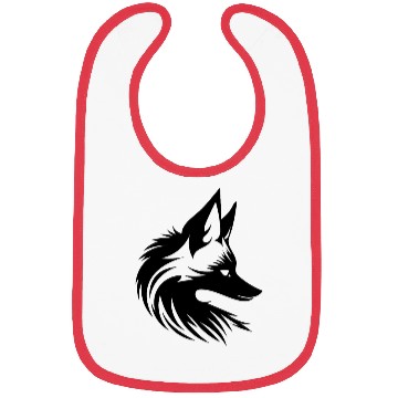 Discover Cute Cute Fox Tattoo Portrait Style Bibs