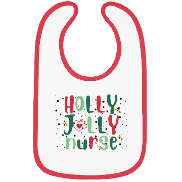 Discover HOLLY JOLLY NURSE 3 Bibs